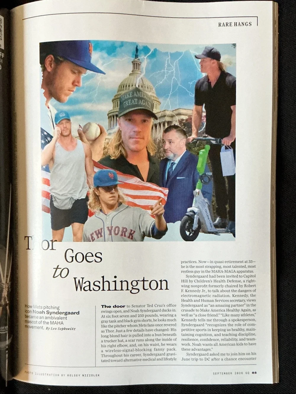 GQ Magazine Jeremy Strong on the Cover - Coffee Table Book